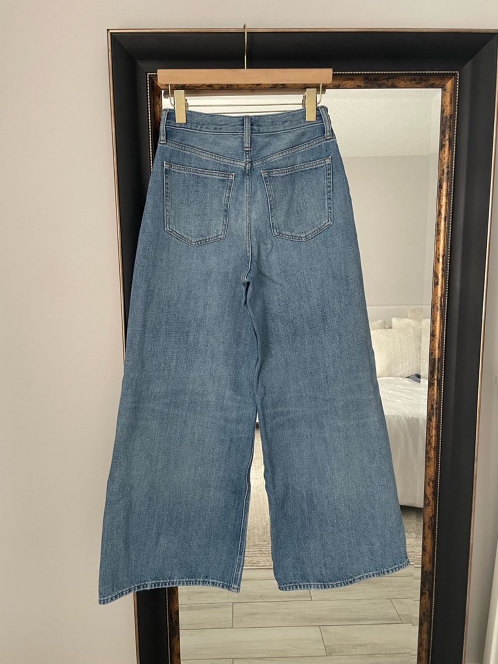 J. Crew Light Wash High-Rise Superwide Leg Jeans - Picture 4 of 6